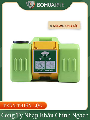 Bình Rửa Mắt Khẩn Cấp Di Động 9 Gallon | Nhập Khẩu Chính Ngạch