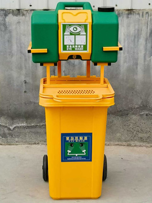 Hình ảnh Bình rửa mắt khẩn cấp di động có thùng chứa nước xả