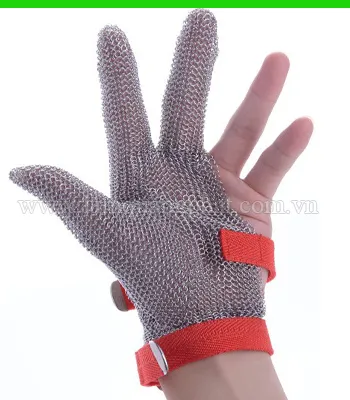 Hình ảnh Găng tay inox 3 ngón chống cắt