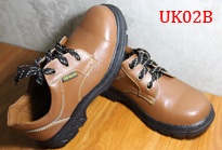 Giày bảo hộ lao động màu vàng UK02B