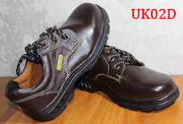 Giày bảo hộ lao động màu nâu UK02D