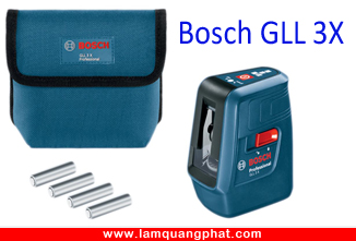 Hình ảnh Máy cân mực laser 3 tia Bosch GLL 3X