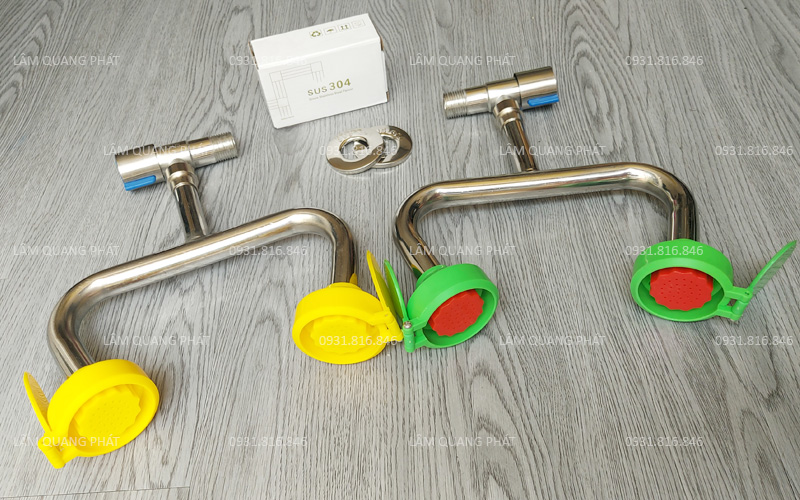 Vòi rửa mắt khẩn cấp gắn lavabo giá rẻ