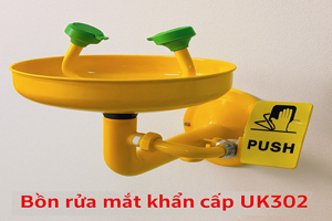 Bồn Rửa Mắt Khẩn Cấp UK302 Sơn Vàng 
